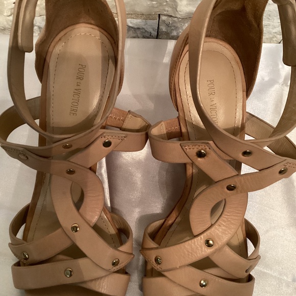 Pour La Victoire Strappy Kassia High-Heeled Sandals - Picture 6 of 14